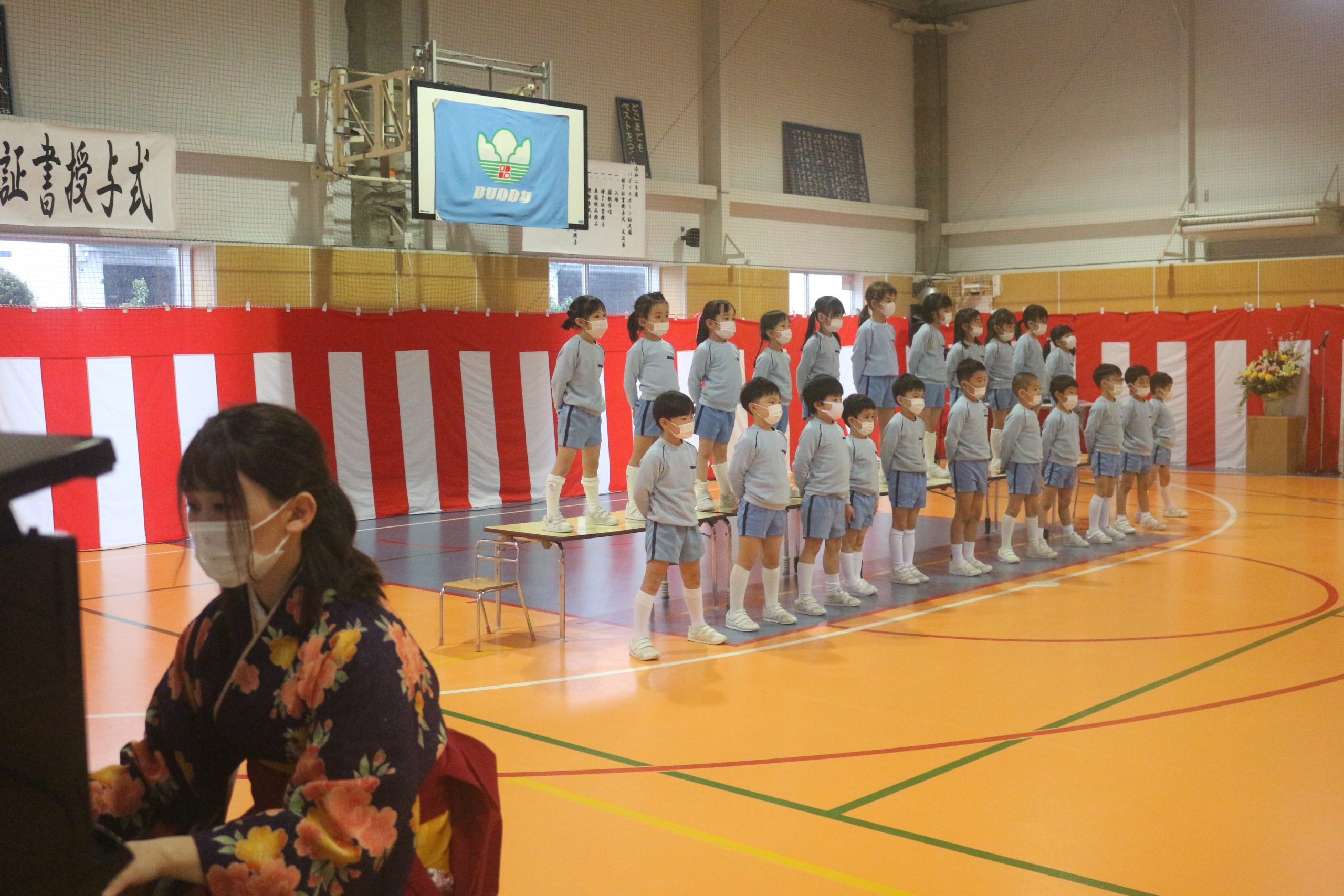 八王子東】卒園式 | バディスポーツ幼児園・バディスポーツクラブ